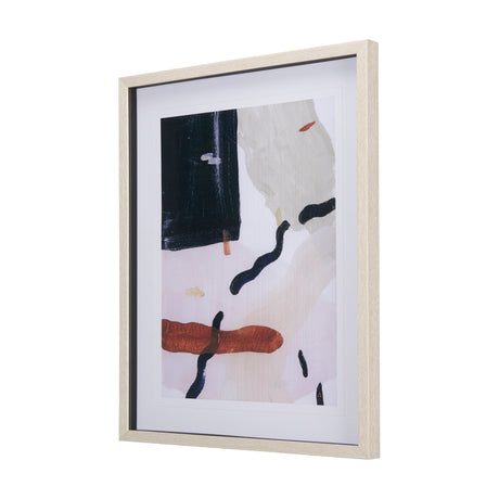 Color Blocks I by Mercana Studio a Hand Embellished Textured Framed Art Print Matted under Glass from Mercana - Luna Furniture