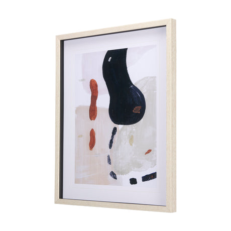 Color Blocks II by Mercana Studio a Hand Embellished Textured Framed Art Print Matted under Glass from Mercana - Luna Furniture