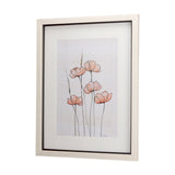 Meadow flowers II by Mercana Studio a Hand Embellished Textured Framed Art Print Matted under Glass from Mercana - Luna Furniture