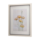 Meadow flowers III by Mercana Studio a Hand Embellished Textured Framed Art Print Matted under Glass from Mercana - Luna Furniture