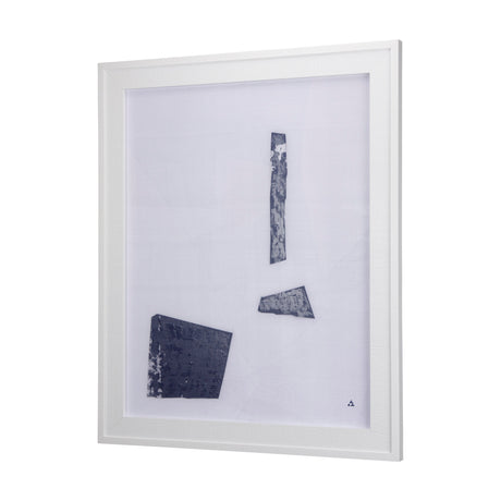 The Shapes I by Mercana Studio a Hand Embellished Textured Framed Art Print from Mercana - Luna Furniture