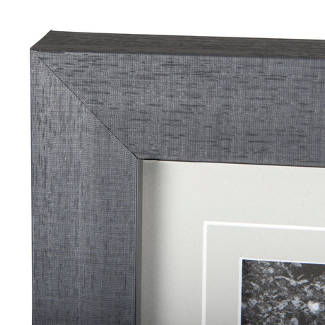 Grey & White Barn I by Mercana Studio Hand Embellished Textured Framed Photo Art Print Matted under from Mercana - Luna Furniture