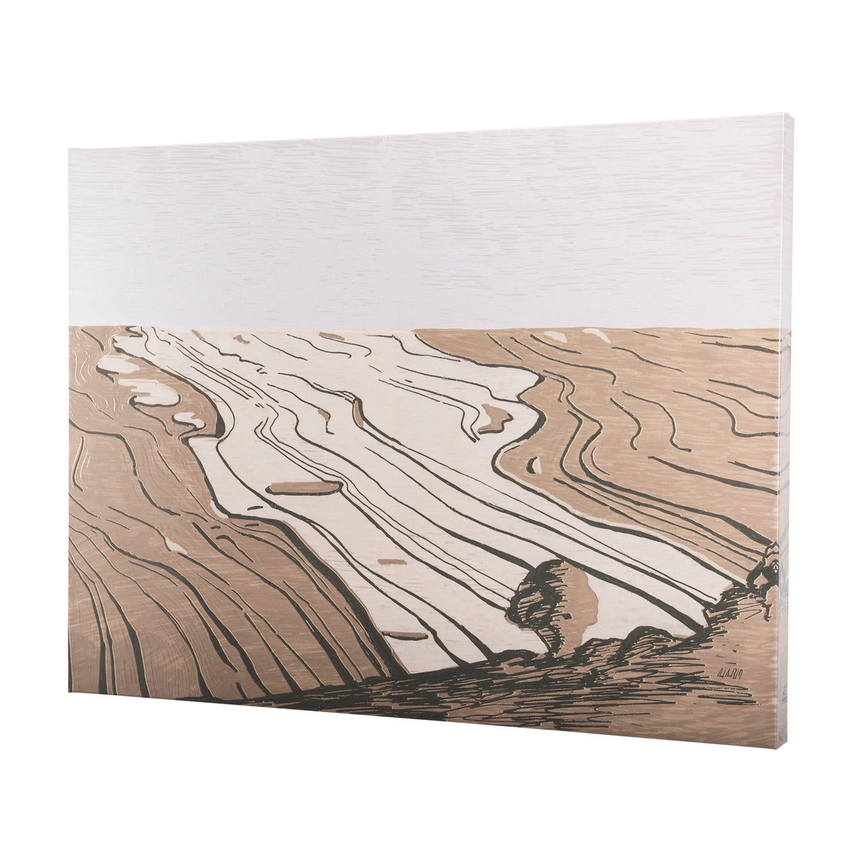 Farmland Fall by Mercana Studio a Hand Embellished Textured Canvas from Mercana - Luna Furniture