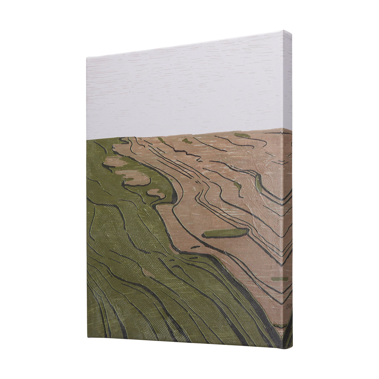 Farmland Spring I by Mercana Studio a Hand Embellished Textured Canvas from Mercana - Luna Furniture