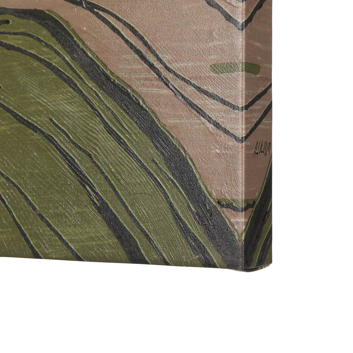 Farmland Spring I by Mercana Studio a Hand Embellished Textured Canvas from Mercana - Luna Furniture