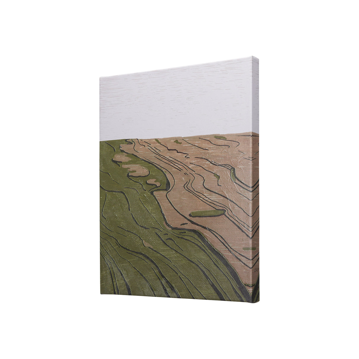 Farmland Spring I by Mercana Studio a Hand Embellished Textured Canvas from Mercana - Luna Furniture