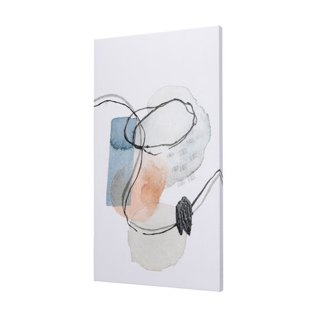A Cloudy Afternoon I by Mercana Studio a Hand Embellished Textured Canvas from Mercana - Luna Furniture