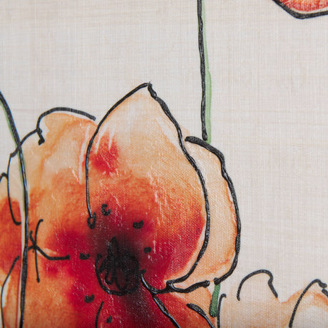 Meadow flowers I by Mercana Studio a Hand Embellished Textured Canvas from Mercana - Luna Furniture
