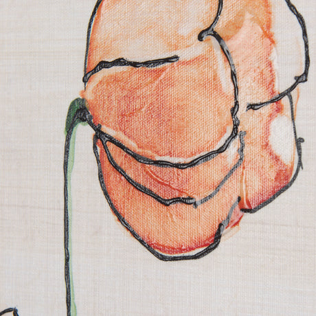 Meadow flowers I by Mercana Studio a Hand Embellished Textured Canvas from Mercana - Luna Furniture