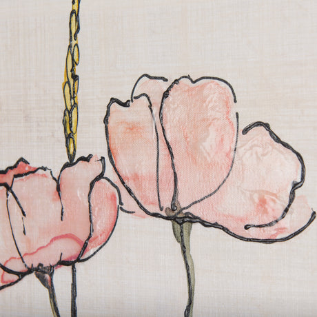Meadow flowers II by Mercana Studio a Hand Embellished Textured Canvas from Mercana - Luna Furniture