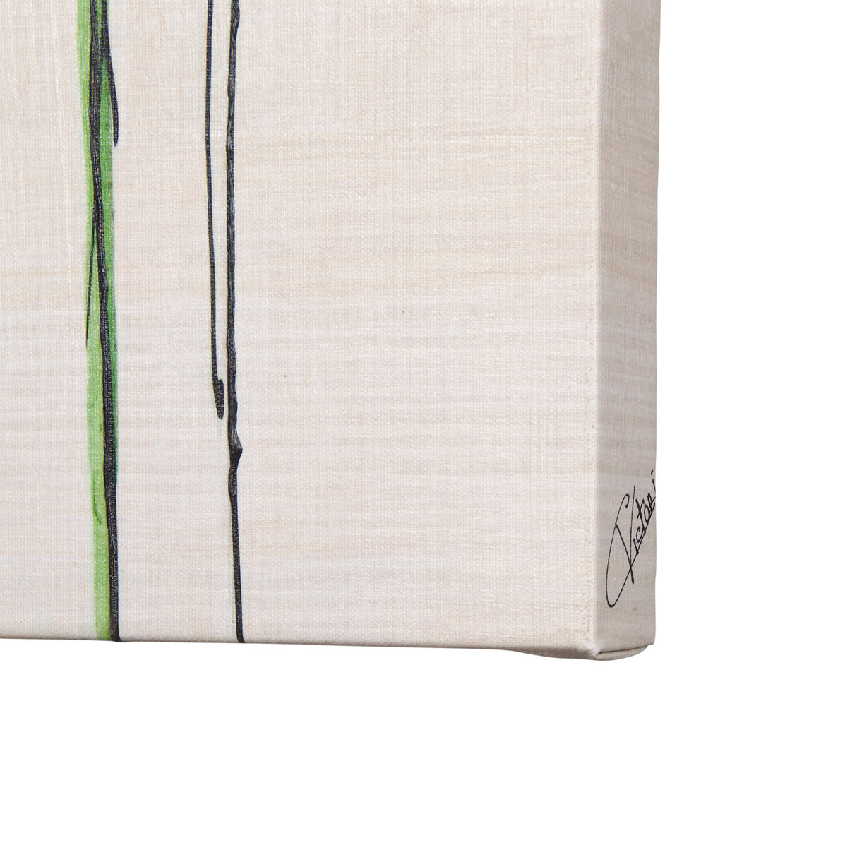 Meadow flowers by Mercana Studio a Hand Embellished Textured Canvas from Mercana - Luna Furniture