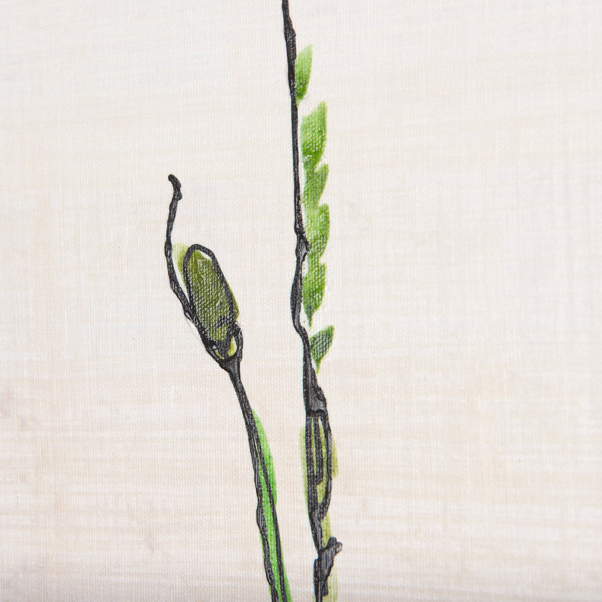 Meadow flowers by Mercana Studio a Hand Embellished Textured Canvas from Mercana - Luna Furniture