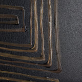 Lines I by Mercana Studio a Hand Embellished Textured Canvas from Mercana - Luna Furniture