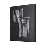 Lines II by Mercana Studio a Hand Embellished Textured Canvas from Mercana - Luna Furniture