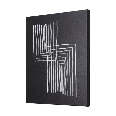 Lines II by Mercana Studio a Hand Embellished Textured Canvas from Mercana - Luna Furniture