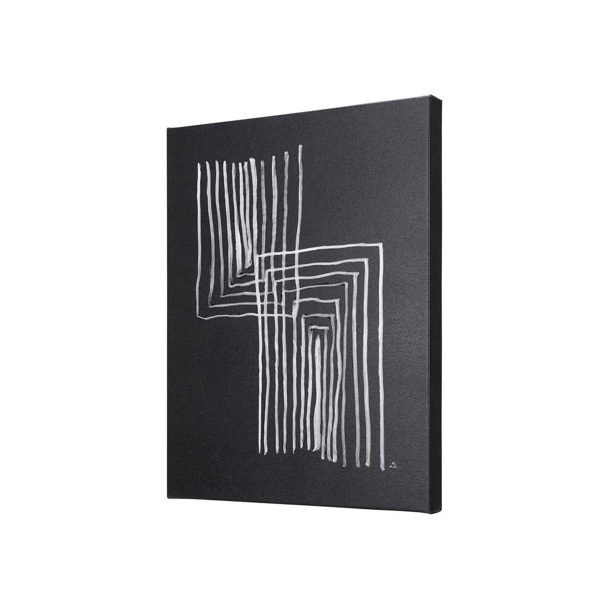 Lines II by Mercana Studio a Hand Embellished Textured Canvas from Mercana - Luna Furniture