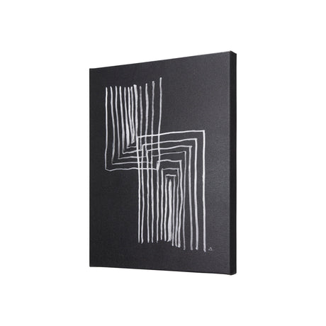 Lines II by Mercana Studio a Hand Embellished Textured Canvas from Mercana - Luna Furniture
