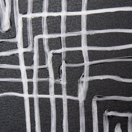 Lines II by Mercana Studio a Hand Embellished Textured Canvas from Mercana - Luna Furniture