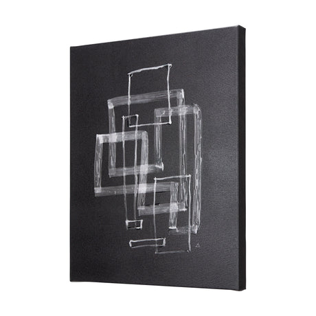Lines III by Mercana Studio a Hand Embellished Textured Canvas from Mercana - Luna Furniture