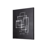 Lines III by Mercana Studio a Hand Embellished Textured Canvas from Mercana - Luna Furniture
