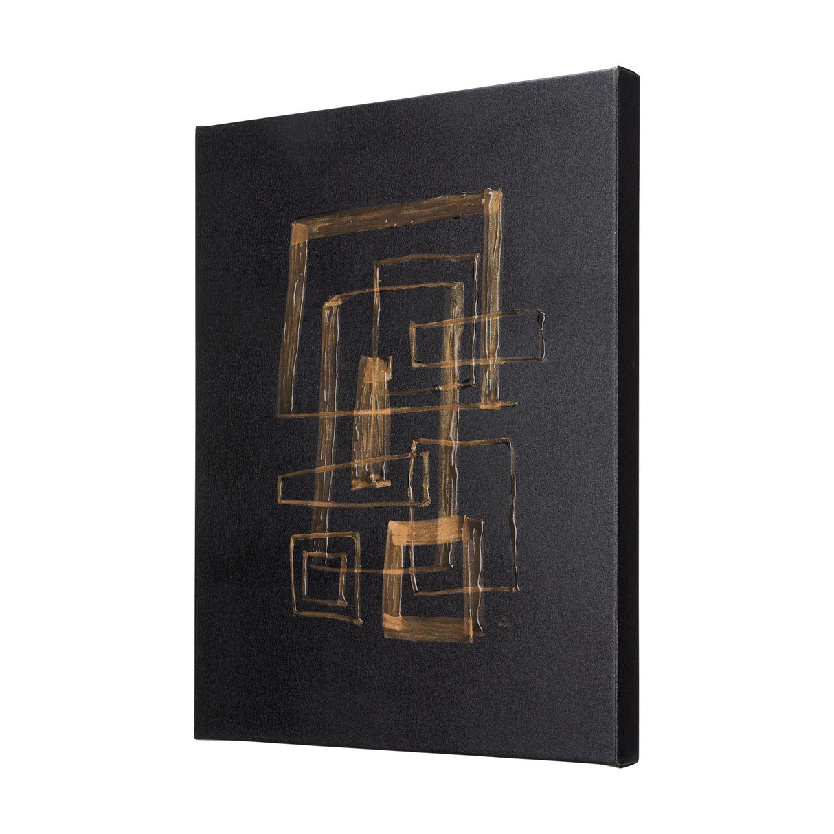 Lines IV by Mercana Studio a Hand Embellished Textured Canvas from Mercana - Luna Furniture