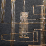 Lines IV by Mercana Studio a Hand Embellished Textured Canvas from Mercana - Luna Furniture