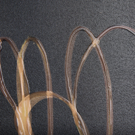 Lines V by Mercana Studio a Hand Embellished Textured Canvas from Mercana - Luna Furniture