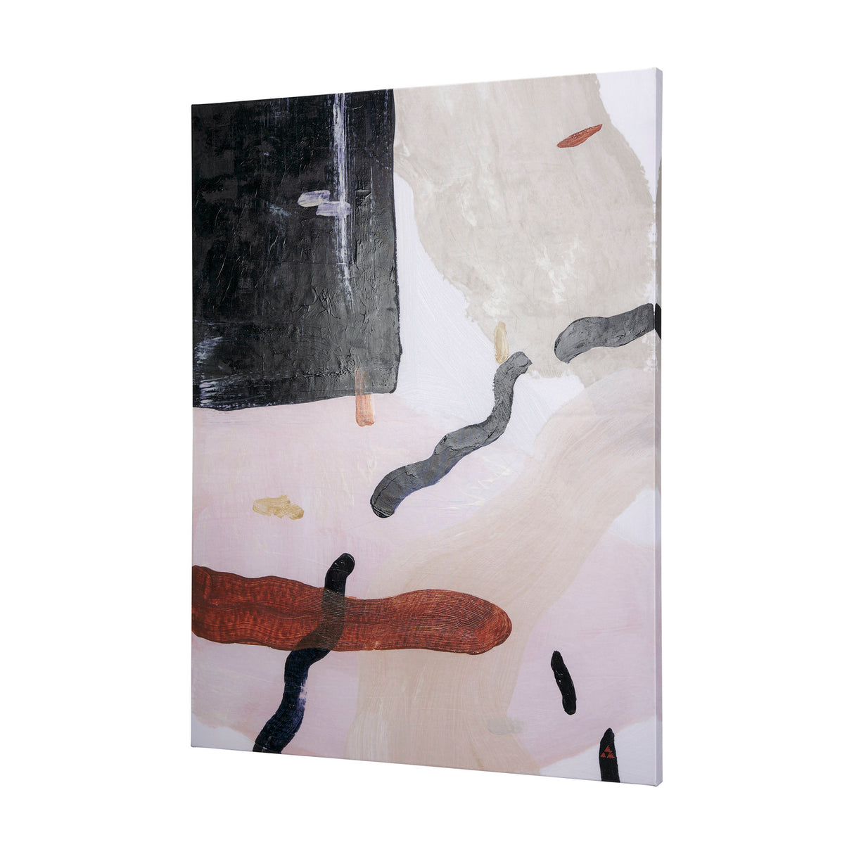 Color Blocks I by Mercana Studio a Hand Embellished Textured Canvas from Mercana - Luna Furniture