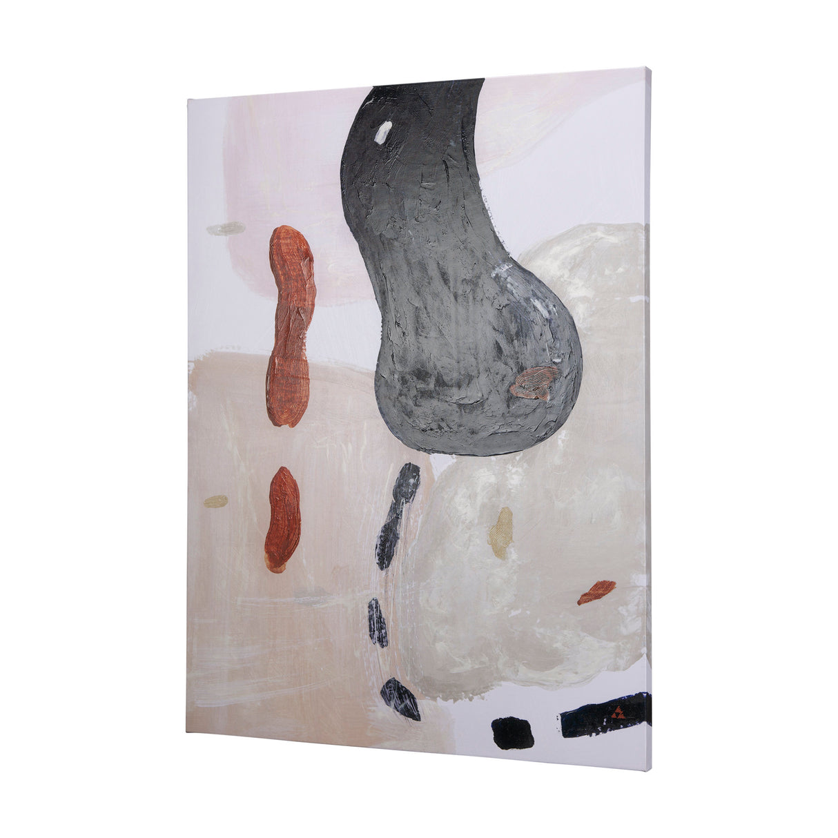 Color Blocks II by Mercana Studio a Hand Embellished Textured Canvas from Mercana - Luna Furniture