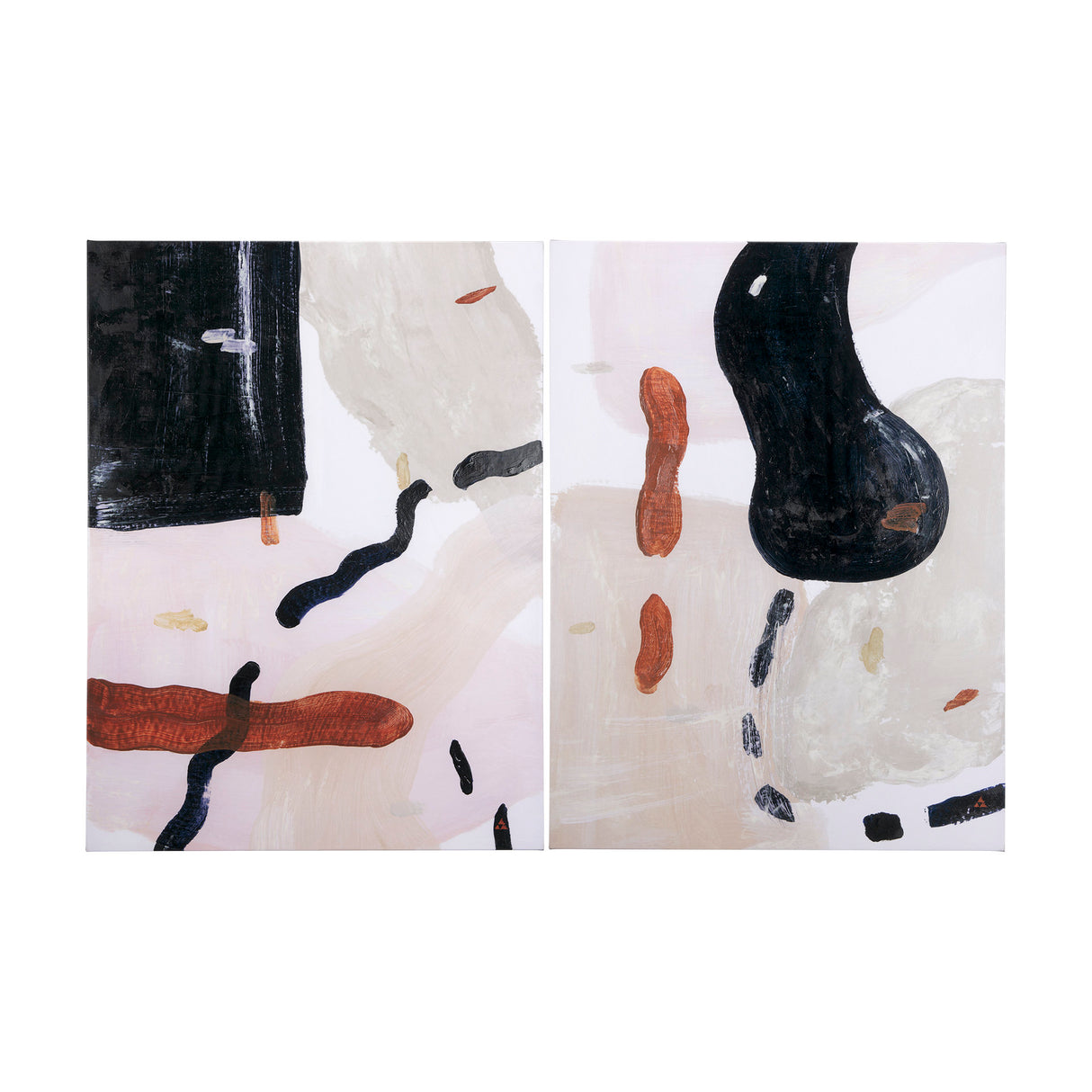 Color Blocks II by Mercana Studio a Hand Embellished Textured Canvas from Mercana - Luna Furniture