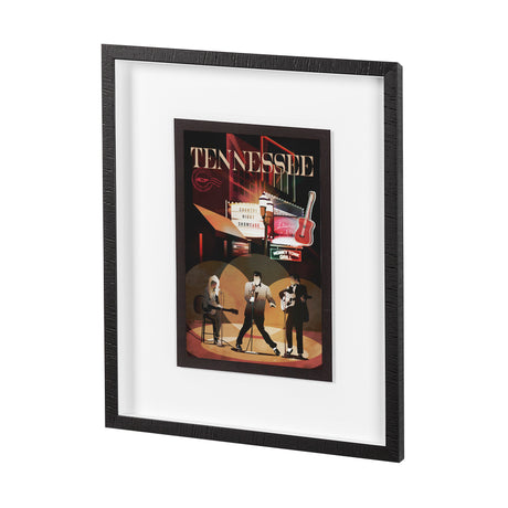 Tennessee Go USA (M) by Mercana Studio a Framed Art Print Matted under Glass from Mercana - Luna Furniture
