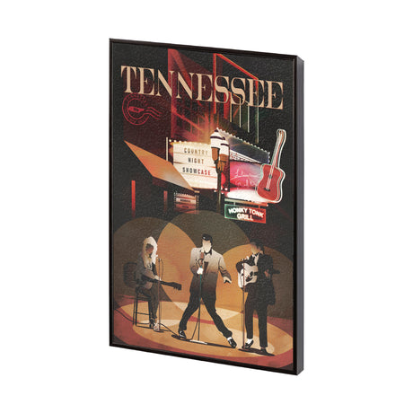 Tennessee Go USA (SM) by Mercana Studio a Hand Embellished Decograph Framed Art Print from Mercana - Luna Furniture
