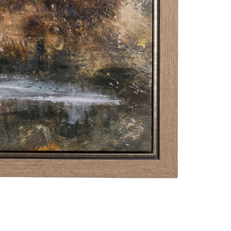 River Valley by Mercana Studio a Hand Embellished Textured Framed Canvas from Mercana - Luna Furniture
