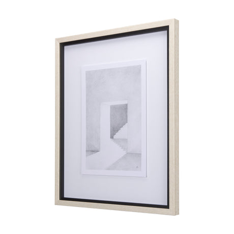 Corridor IV by Mercana Studio a Hand Embellished Textured Framed Art Print Matted under Glass from Mercana - Luna Furniture
