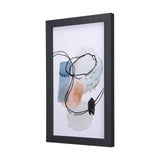 A Cloudy Afternoon I by Mercana Studio a Hand Embellished Textured Framed Art Print from Mercana - Luna Furniture