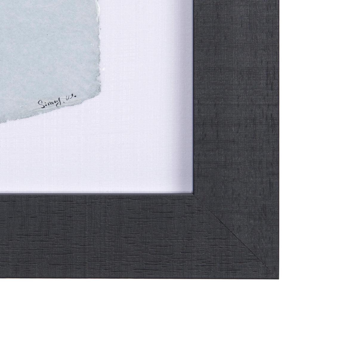 A Cloudy Afternoon III by Mercana Studio a Hand Embellished Textured Framed Art Print from Mercana - Luna Furniture