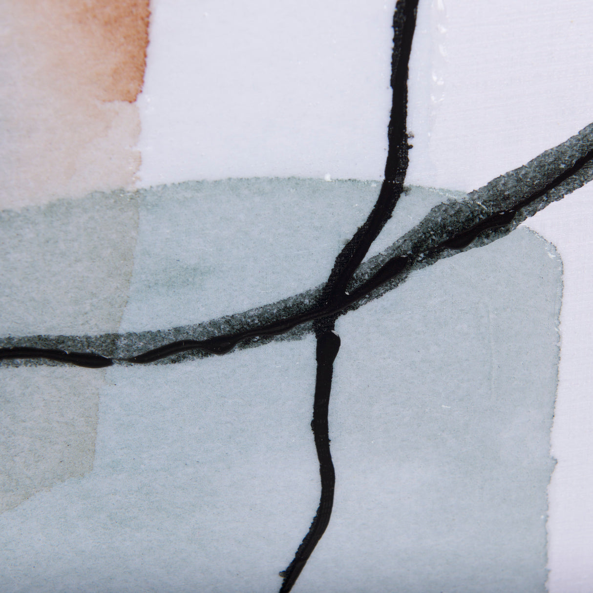 A Cloudy Afternoon III by Mercana Studio a Hand Embellished Textured Framed Art Print from Mercana - Luna Furniture
