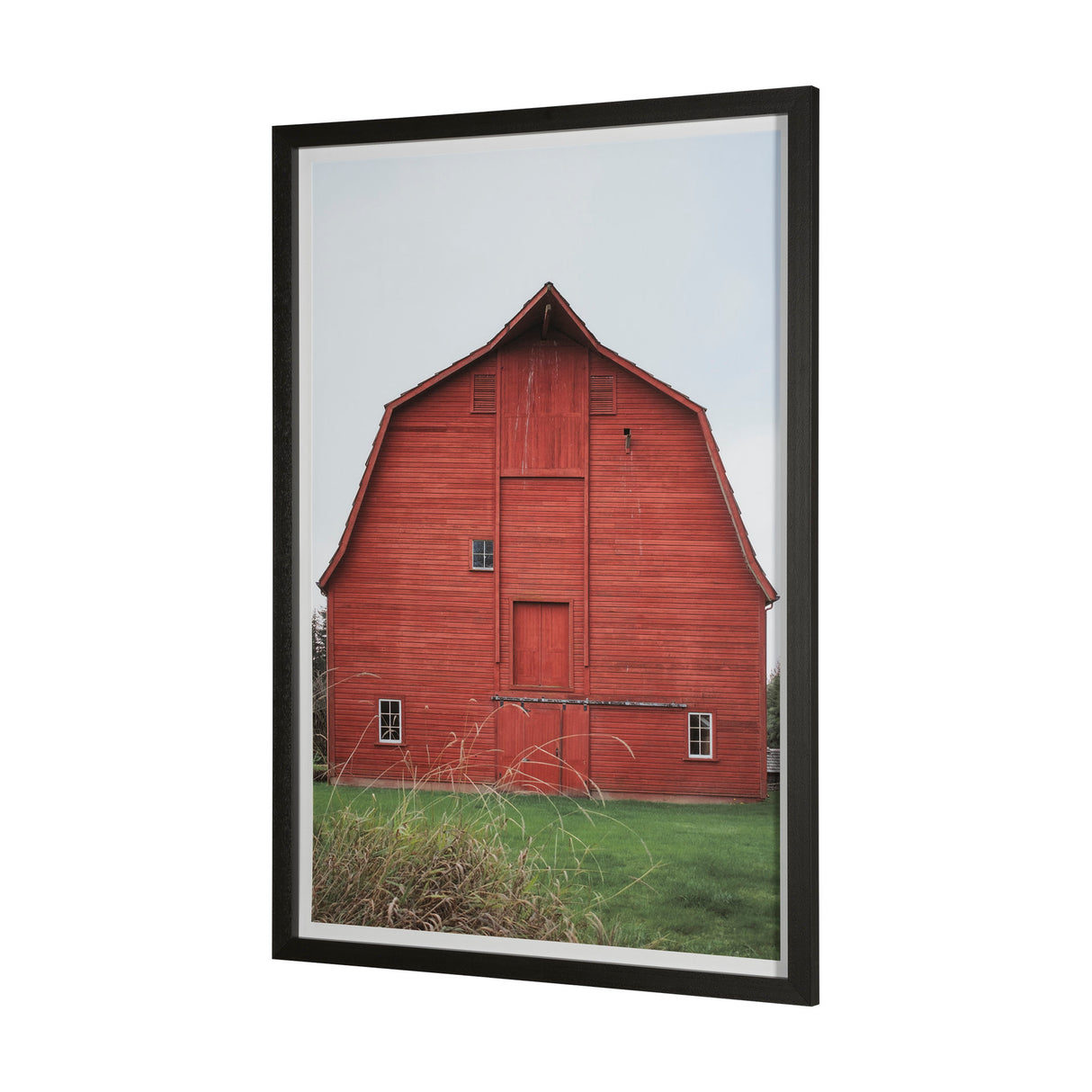 Red Barn I by Mercana Studio a Hand Embellished Textured Framed Photo Art Print Matted under Glass from Mercana - Luna Furniture