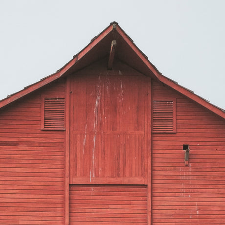 Red Barn I by Mercana Studio a Hand Embellished Textured Framed Photo Art Print Matted under Glass from Mercana - Luna Furniture