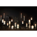 Omega III Large Black Metal Stacked Ring Table Candle Holder from Mercana - Luna Furniture