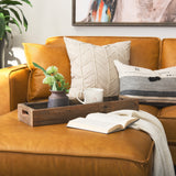 Vernon (Small) 24L x 7W Brown Reclaimed Wood Tray from Mercana - Luna Furniture