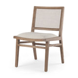 Wynn Fabric W/Brown Wood Dining Chair, Set of 2 from Mercana - Luna Furniture