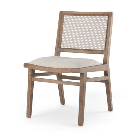 Wynn Fabric W/Brown Wood Dining Chair, Set of 2 from Mercana - Luna Furniture