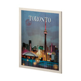 Toronto Go Canada (L) by Mercana Studio a Hand Embellished Decograph Framed Art Print from Mercana - Luna Furniture