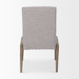 Palisades Gray Upholstery w/ Solid Wood Armless Dining Chair, Set of 2 from Mercana - Luna Furniture