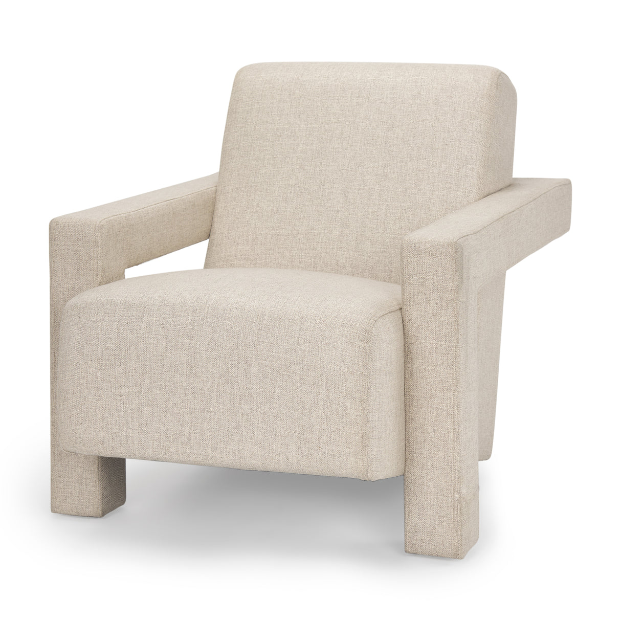 Sovereign Oatmeal Fully Upholstered Accent Chair from Mercana - Luna Furniture