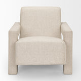 Sovereign Oatmeal Fully Upholstered Accent Chair from Mercana - Luna Furniture