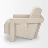 Sovereign Oatmeal Fully Upholstered Accent Chair from Mercana - Luna Furniture