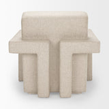 Sovereign Oatmeal Fully Upholstered Accent Chair from Mercana - Luna Furniture