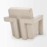 Sovereign Oatmeal Fully Upholstered Accent Chair from Mercana - Luna Furniture
